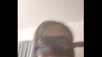 The masturbator with dildo and sucking