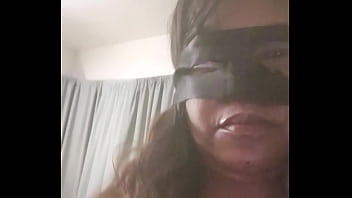 The masturbator with dildo and sucking