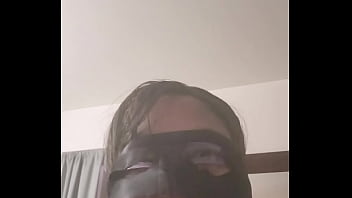 The masturbator with dildo and sucking