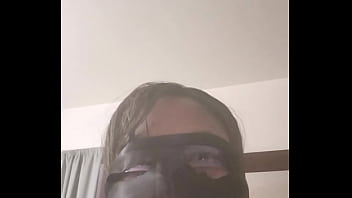 The masturbator with dildo and sucking