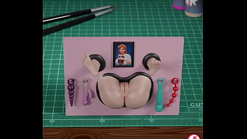 Figure stl 3d print big boobs toys