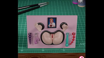 Figure stl 3d print big boobs toys