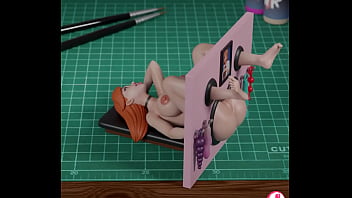 Figure stl 3d print big boobs toys