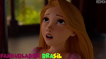 Rapunzel cowgirl dubbed pt br