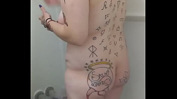 Getting ready for training check out my sopping wet holes and watch me stretch my smooth pussy lips