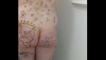 Getting ready for training check out my sopping wet holes and watch me stretch my smooth pussy lips