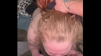 Quick gags chubby redhead