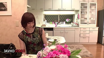 Airi miyazaki's steamy kitchen encounter with a big surprise Airi miyazaki's steamy kitchen encounter with a big surprise