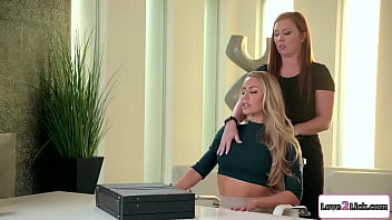 Undercover agent takes the physical appearance of an assistant and her boss asks her to massage her big licks the milfs pussy and gets rimmed