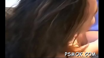 Marvelous playgirl smokes alone