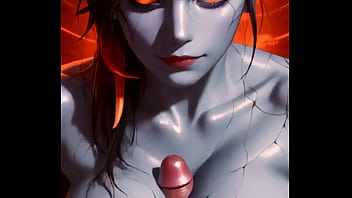 Huge boobs riding 3d