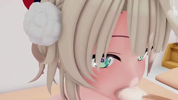 Shigure ui blowjob hentai facial cumshot oral sex blonde girl mmd 3d clear blue eyes clip