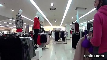 Exquisite czech chick was seduced in the shopping centre and drilled in pov