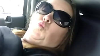 Sexy bbw exhibitionist truck fuck