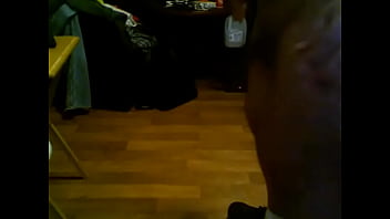 Spreading my ass on the floor