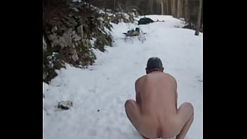 A Friend Naked In Snow thumbnail
