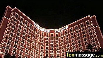 Sexy teen babe sucks and fucks at the massage table 28