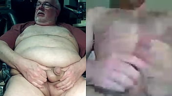Mark Shooting A Great Cum Shot On Skype For Richard thumbnail