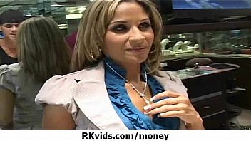 Desperate teen naked in public and fucks to pay rent 6