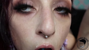 Petite flexible pornstar nikki getting her pink pussy stretched