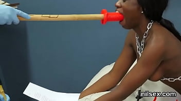 Wild tramp gets her fuckholes opened and properly nailed