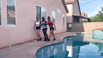 Had a training session with bullsandqueens and his girl funcharlie420 things a little wild