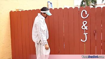 Cute and petite teenie rough fucked