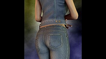 3d babe in denim