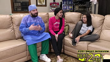 Foot casting couch alix avery