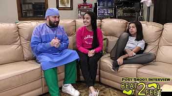 Foot casting couch alix avery