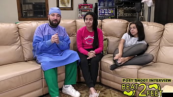 Foot casting couch alix avery