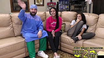 Foot casting couch alix avery