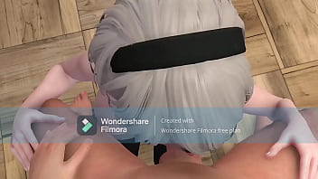 2b gets rocked by a cock in class