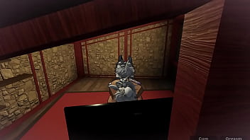 Slutty girl gets used on roblox studio