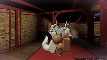 Slutty girl gets used on roblox studio