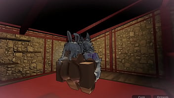 Slutty girl gets used on roblox studio
