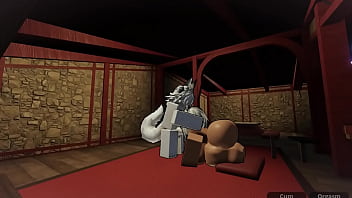 Slutty girl gets used on roblox studio