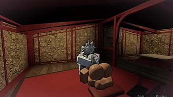 Slutty girl gets used on roblox studio