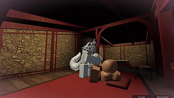 Slutty girl gets used on roblox studio