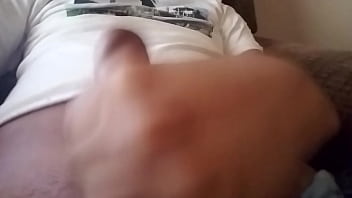 Masturbating in front of window