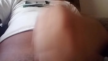 Masturbating in front of window