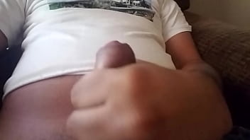 Masturbating in front of window