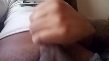Masturbating in front of window