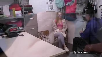 Super hot vibrator thief gets fucked for real