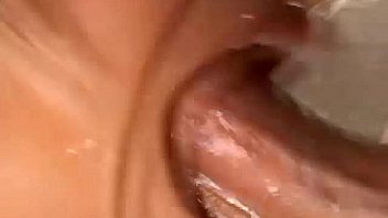 Petite blonde gets her mouth ang pussy fucked