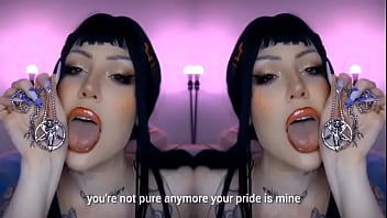 7 pride and greed part 1 mesmerize religious satanic mind fuck goth girl joi witchcraft findom financial domination joi emo goth girl