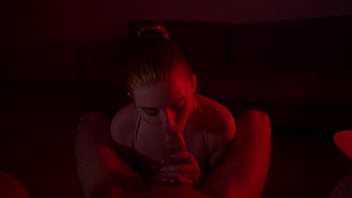 The blonde knows how to make you love yourself far from in words