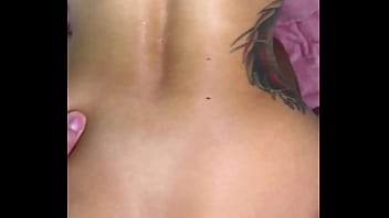 Horny cleaning day — doggy style & messy cumshot