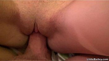 Sexy shaved pussy of little bailey