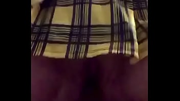 Bouncing on my dildo